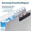 Blackout Blind,No Drill Installation with 12-Pair Strong Magnets,Temporary Light Blocking