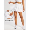 BALEAF Women's Tennis Skirts High Waisted Tummy Control Flowy Pleated