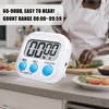 Kitchen Timer, Digital Classroom Timer, Stopwatch, Suitable for Kitchen, Study,