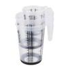 keeeper Messkanne mit Anti-Rutsch-Funktion, 1,5 l, Massimo, Graphit-Grau
