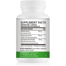 Herbal Bee DIM SGS+ Hormone + Detox – Oral Dietary DIM Supplement for  Women, Men