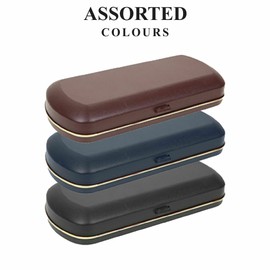 Glasses Case With Cleaning Cloth And Neck Cord Protective Hard Plastic Shell Eyewear Sunglasses Travel Study Work Spectacle Safety Portable Storage Casefits For Men And Women Assorted Colors (1 Pk)