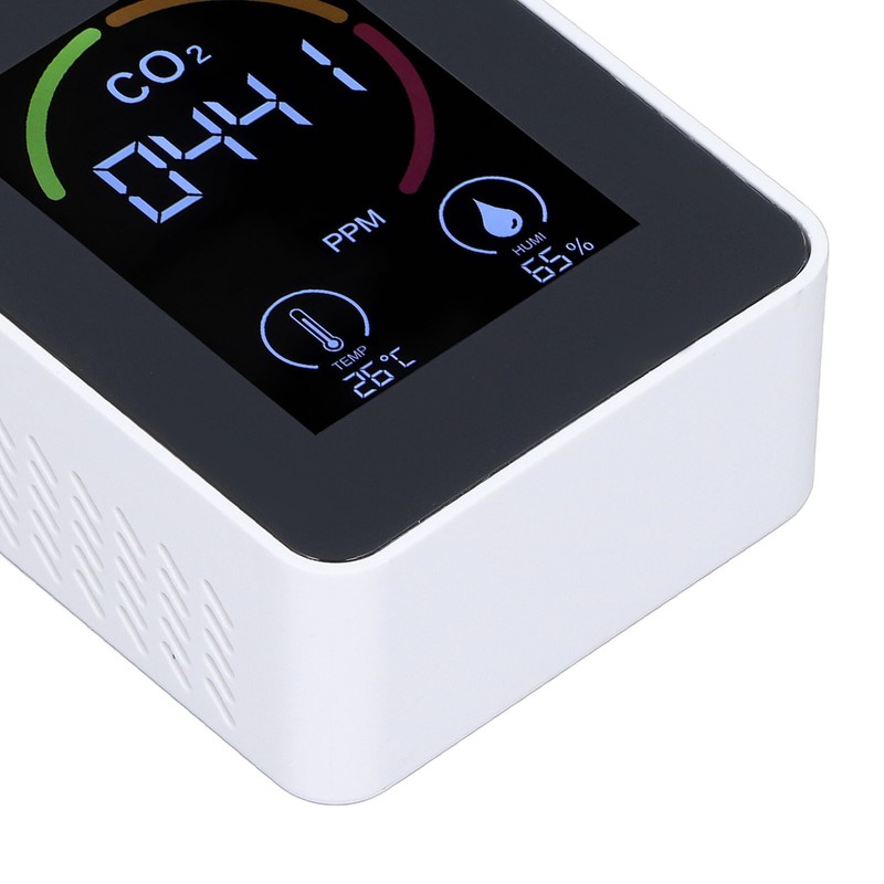 Digital Air Quality Monitor Carbon Dioxide Detector CO2 Tester Temperature
