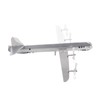 Aircraft Wind Spinner Metal Windmill Airplane Wind Spinner Sculpture for