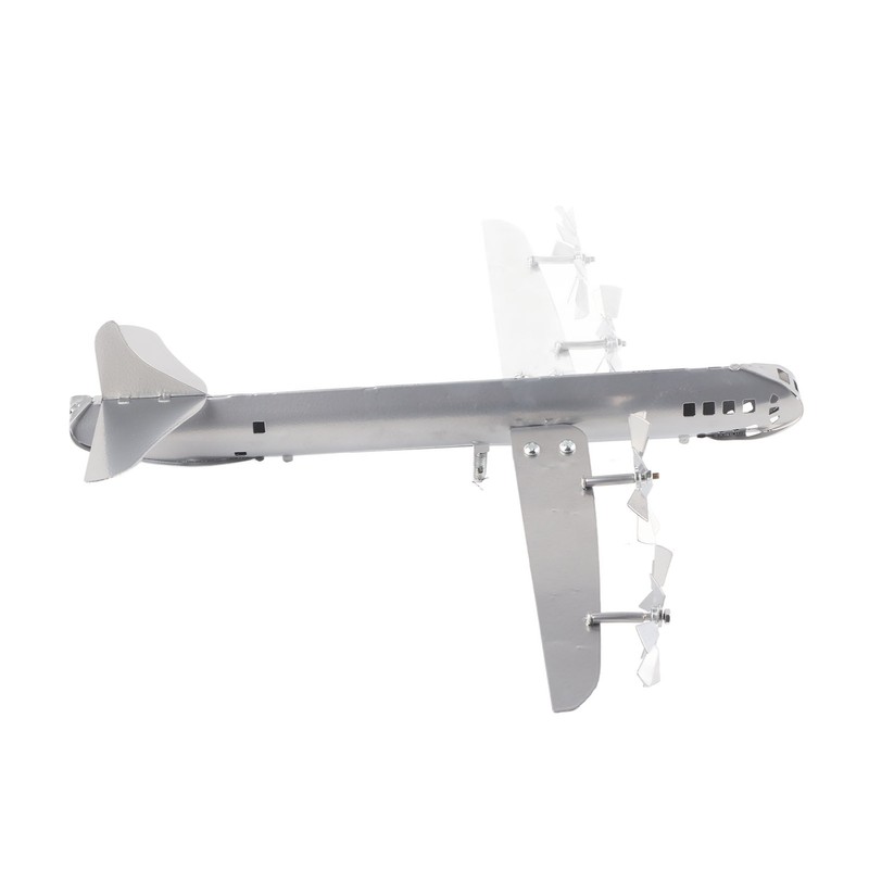 Aircraft Wind Spinner Metal Windmill Airplane Wind Spinner Sculpture for