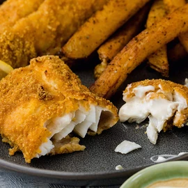 Fish Crisp, Seasoned Coating Mix, Roasted Garlic & Butter, 340g