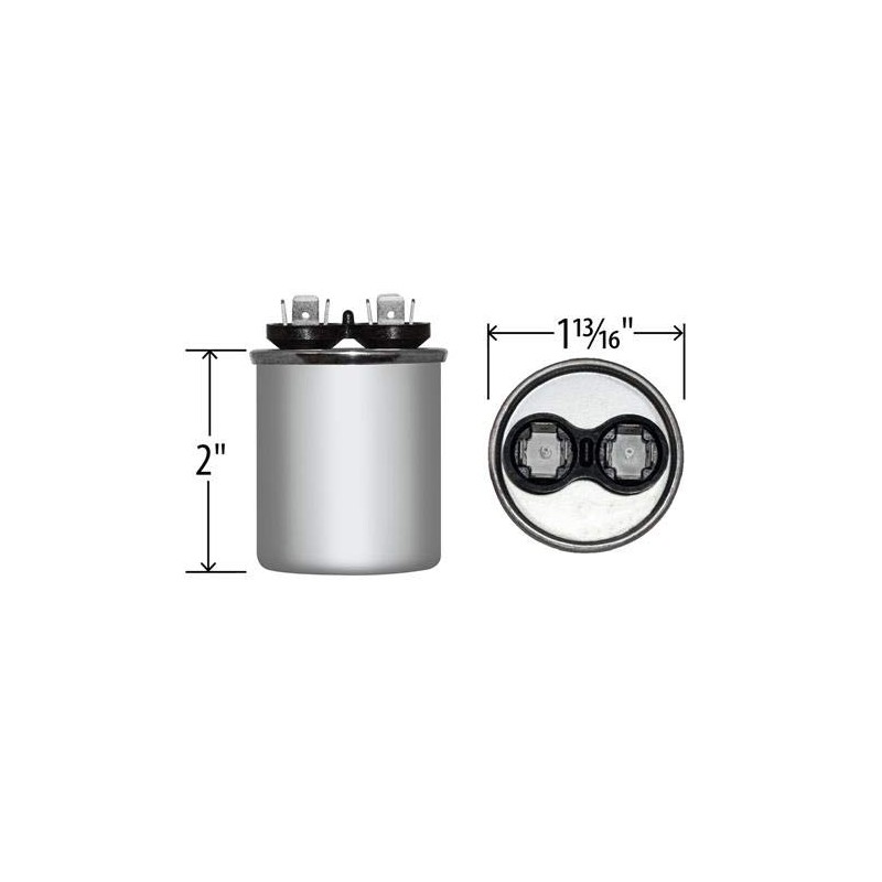 C370R / 97F9012-70 uF MFD x 370 VAC Industrial Replacement