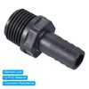 PATIKIL UPVC Barb Fitting Hose Barb Fitting Barb Fitting Barb