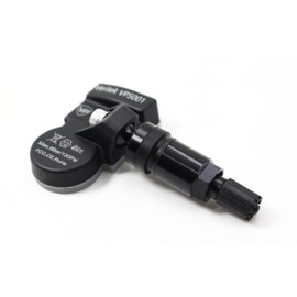 Set of 4 Veritek VPS001 433mhz TPMS Tire Pressure Sensors for Land Rover Range Rover Replaces LR066378 LR018861 LR010532 w/Black Aluminum Valve Stems
