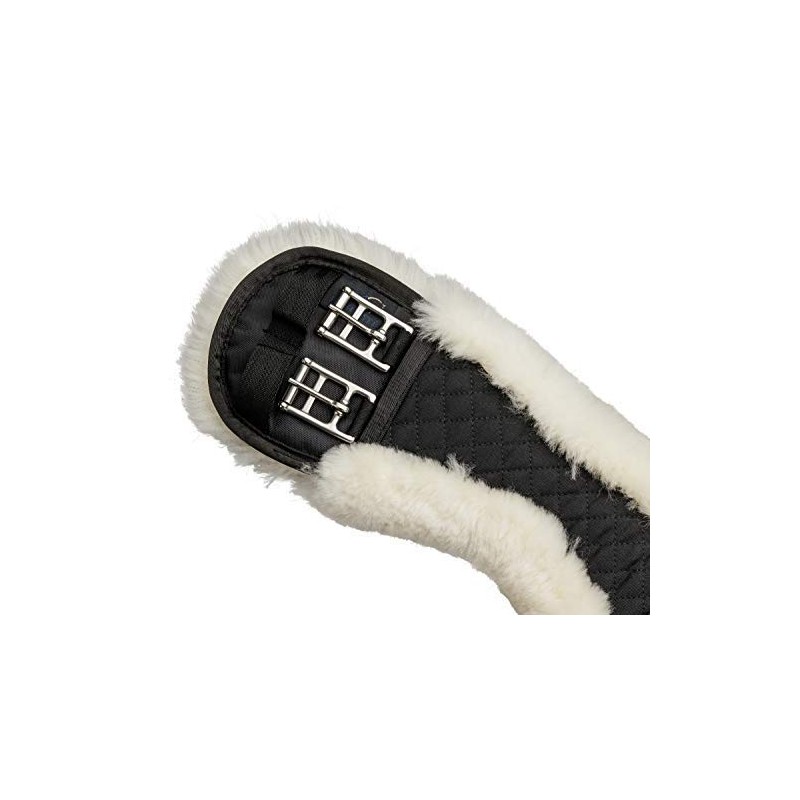 Equinate Moon Girth Anatomical Real Lambskin Short Girth Dressage Girth