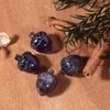 Loveliome Pine Cones Home Crystal Decor, 1 Inch Handcarved Statue