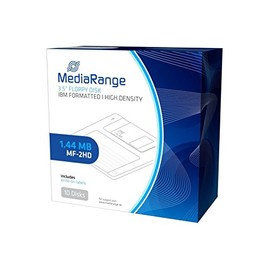 MEDIARANGE MR200 Floppy Floppy Disc (1.4MB, Pack of 10)