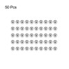 sourcing map Precision Balls 3/16" Solid Chrome Steel G25 for