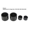 A Pillar Grab Handle Repair Kit Black Aluminum Replacement for