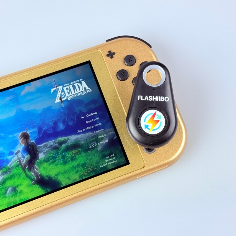 Flashiibo Fob v1 Black, NFC Tag Emulator, 1 Save Lot,