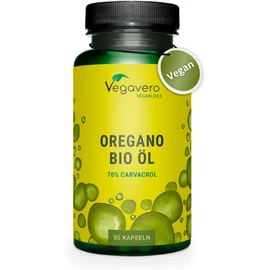 Organic Oregano Oil Capsules – 90mg Carvacrol, 2.75% Thymol, Cold-Pressed, High-Potency, Vegan, No Additives, Lab-Tested, German Quality
