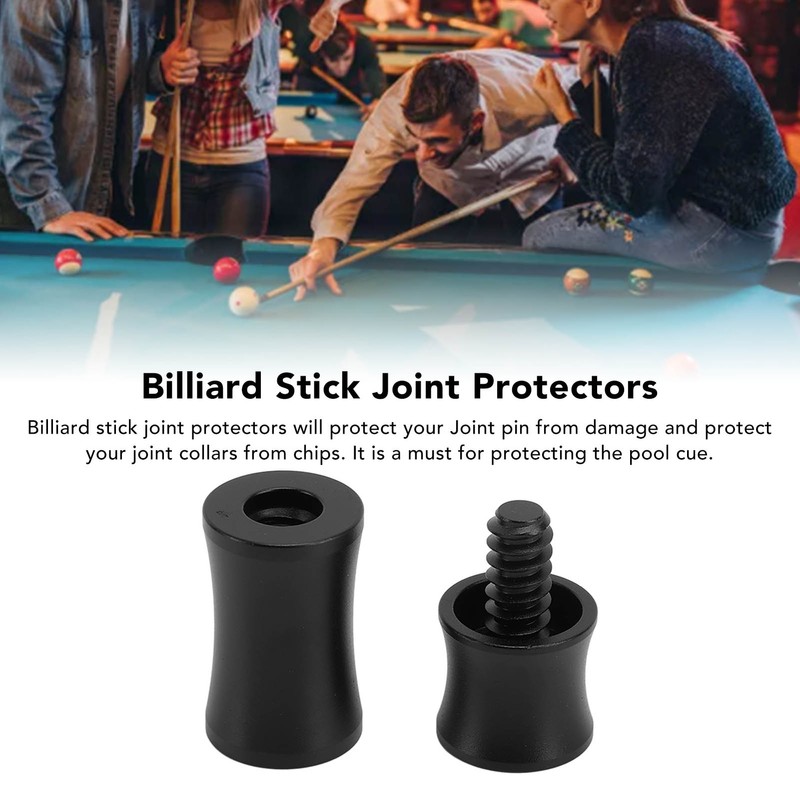 Billiard Stick Joint Protectors Aluminum Alloy Pool Cue Joint Protectors