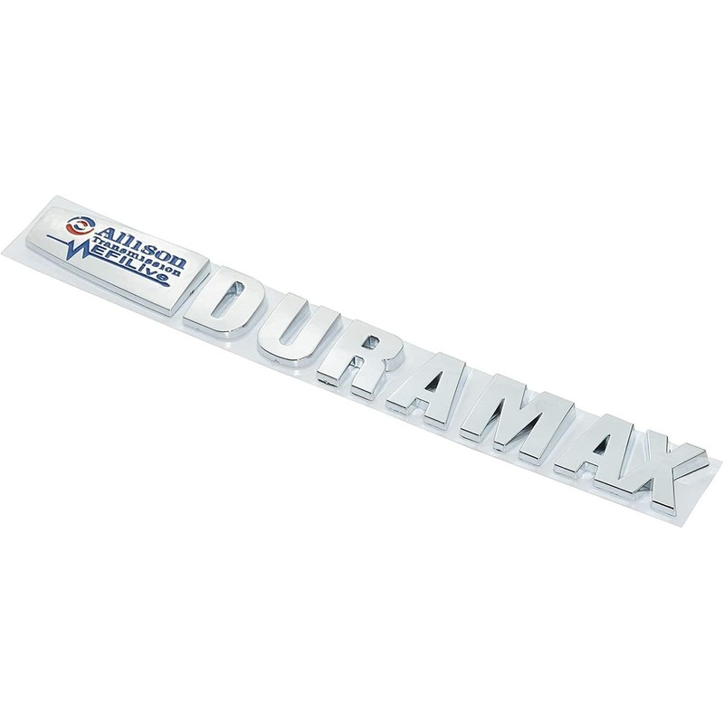 2X Allison Efi Live Duramax Emblems 3D Badge Nameplate Replacement