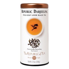 The Republic of Tea Black Full-Leaf Loose Tea (Republic Darjeeling Black, 3.5 oz)