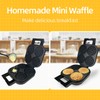 Aoruru Waffle Maker Nonstick Belgian Waffle Iron with Indicator Light