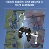 Car Side Awning Clamp Grip, Awning Mounting Rod Fixing Clip
