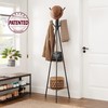 VASAGLE Coat Rack Freestanding, Coat Hanger Stand, Hall Tree with