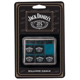 Jack Daniel's Billiard Chalk - 6 Piece Pack