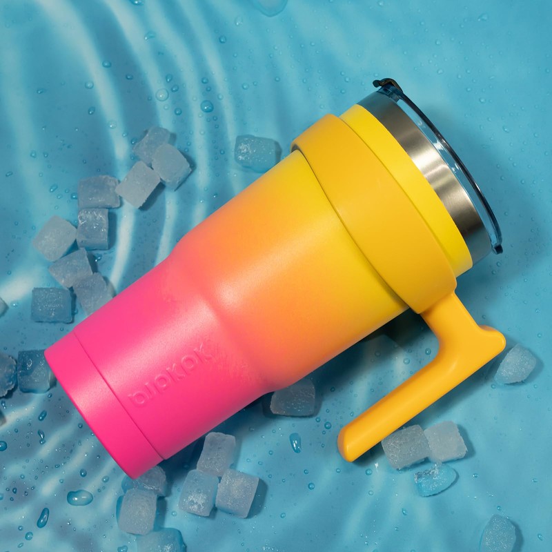 BJPKPK 20oz Tumbler With Handle Insulated Cups With Lid And