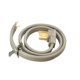 Woods 우즈 90168809 50암페어 3와이어 레인지 전원 6피트; 노란색 코드; Woods 90168809 50-Amp 3-Wire Range Power Cord, 6-Feet; Yellow [6]