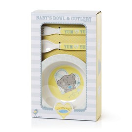 Me to You Tiny Tatty Teddy Feeding Bowl and Cutlery Set