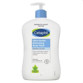 Cetaphil Ultra Gentle Refreshing Body Wash 1L