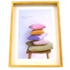 King 70200 Picture Frame JK101-A5-NT Wood Frame A5 Natural