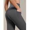 ODODOS Buttery Soft Lounge Yoga Capris with Pockets for Women