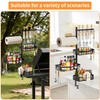 DAOYA Griddle Caddy Organizer for Blackstone Grill Caddy for Outdoor