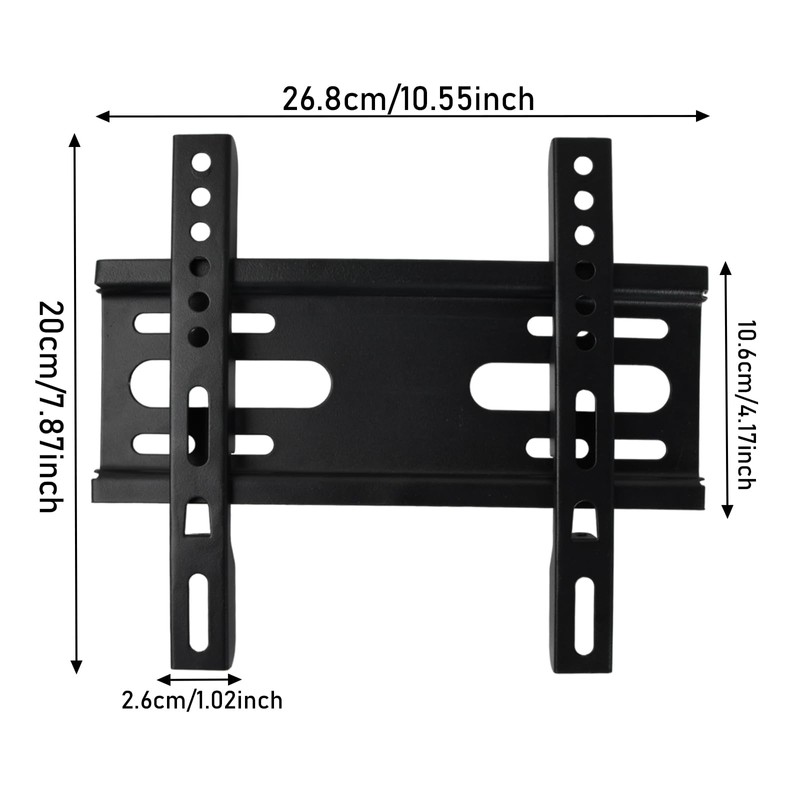 TV Wall Mount, Tiltable TV Wall Mount, Universal TV Mount