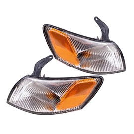 Auto Parts Avenue APA Replacement Corner Turn Signal Light 1997 1998 1999 97 98 99 Camry Driver Left and Passenger Right PAIR Set TO2531126 TO2530126