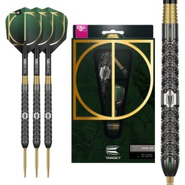Target Darts Cult 02 90% Tungsten Swiss Point Steel Tip Darts Set, 24G | Swiss Point Dart Set, Tungsten Barrel, Professional Darts Set, Swiss Point Tool Included