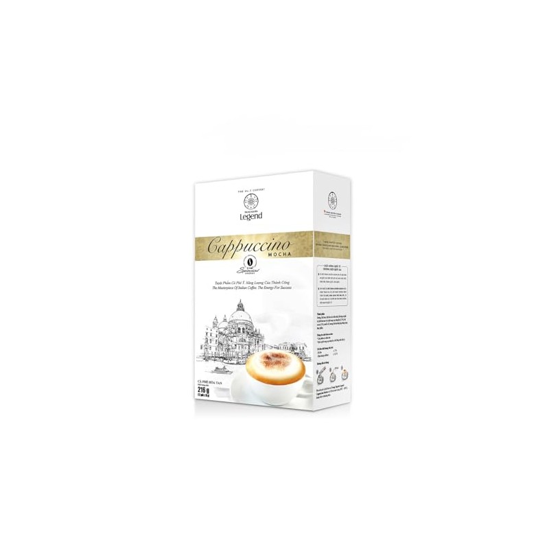 1 Pack - Instant Coffee Cappuccino Mocha Flavor - Cappuccino