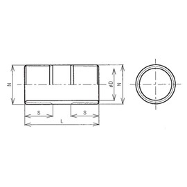 Shimada Electric SNP-16 Short Nipple Explosion-proof Construction