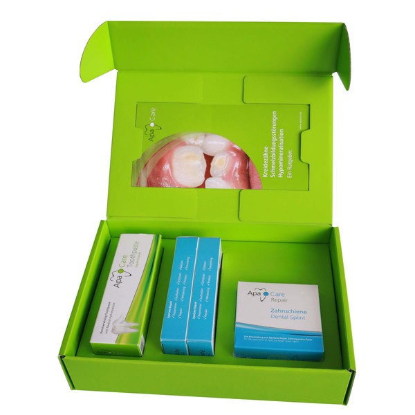 ApaCare Remineralisation and MIH (Chalk Teeth) Set Toothpaste / Repair