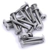 M4 (4mm x 22mm) Flanged TX Socket Button Machine Screw