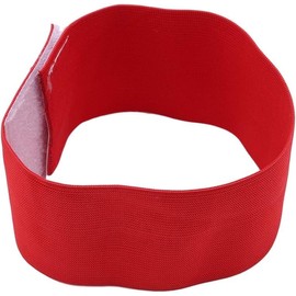 Red Football Soccer Match Elastic Paste Bracelet, Adjustable Player Sports Bands, Football Captain's Bracelets