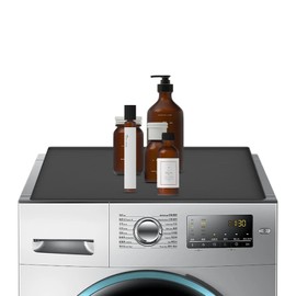 Washer Top Cover Anti-Slip Washing Machine Drip Tray Washing Machine Mat for Washing Machine, Dryer Countertop Laundry Room, Home Kitchen