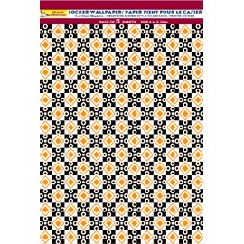 PELICAN INDUSTRIAL Magnetic Locker Wallpaper (Full Sheet Magnetic) - Geometric - Pack of 3 Sheets - v11