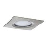 Paulmann 93891 Premium Recessed Light Set Coin Slim dimmable Square