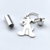 KIDDCW Cute Dog Key Ring with Cylindrical Bottle for Pet