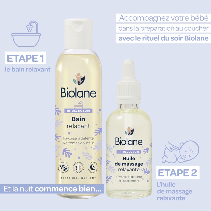 Biolane Relaxing Baby Massage Oil 50ml