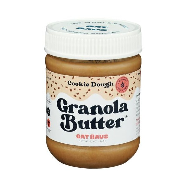 Generic O.at Haus Cookie Dough Granola Butter 12 oz (Pack