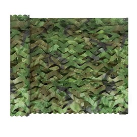 HIDOSNG Camouflage Net, Camouflage Netting Camo Netting, Hunting Forest Camo Net for Camping, Outdoor Sun, Theme Party Decoration, Car Covers Oxford Fabric 3x1.5M