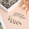 Healeved Flat Metal Duckbill Clips 100pcs Hair Clips for Rollers
